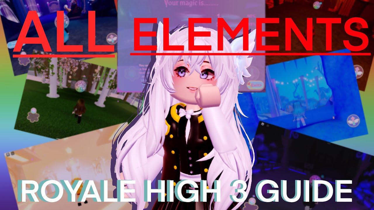 All Elements Practical Exam + Written Exam! Royale High NEW Campus❗️(Open Captions)