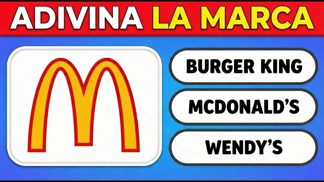 ¿Cuántos LOGOS Reconoces 🧠 El Quiz Definitivo de 67 MARCAS Famosas