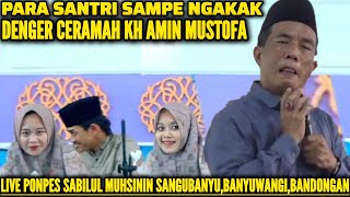 CERAMAH LUCU PENGAJIAN LUCU KH AMIN MUSTOFA SOLO TERBARU 2026 LIVE SANGUBANYU,BANYUWANGI,BANDONGAN