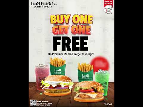 Delicious BOGO Deal at Lord Petrick- Coffee & Burger