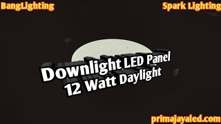 unboxing lampu downlight philips 3watt dan 12watt. 