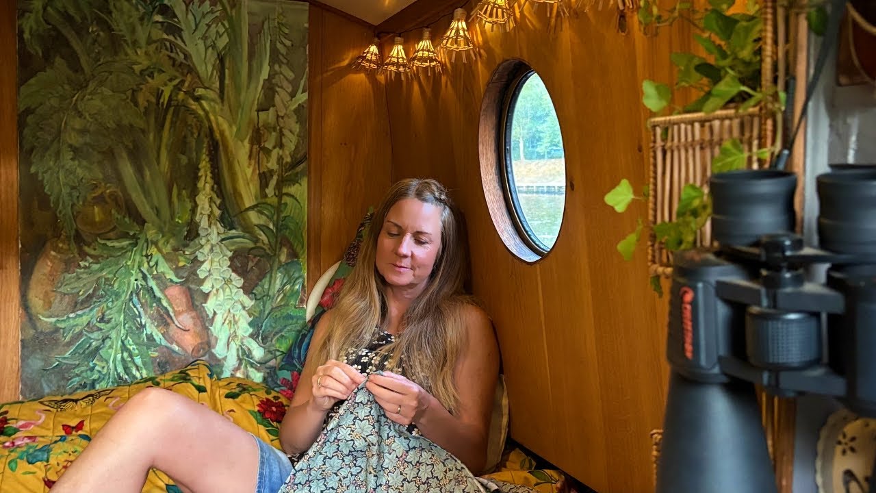 Softly Cocooned Within a Mythical Northern City On Our Narrowboat Home 