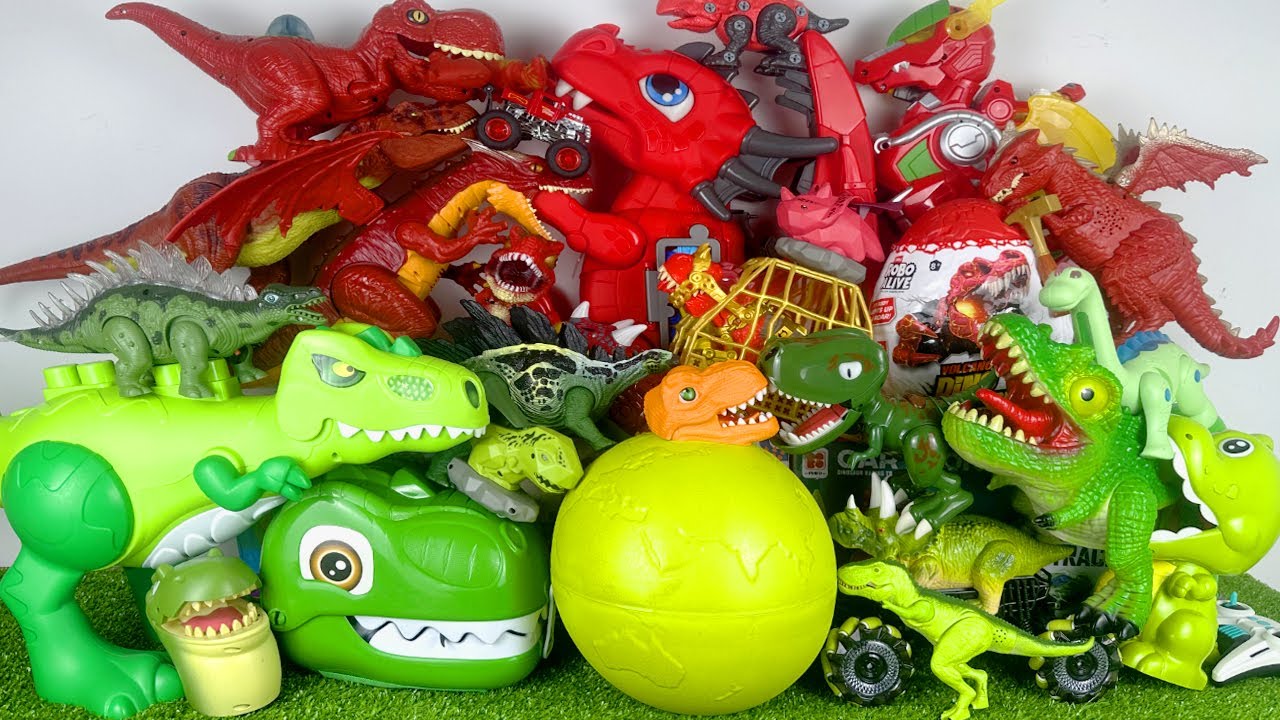 Jurassic World Unboxing Review Asmr Dinosaur T-rex Pterodactyl Baryonyx Kentrosaurus Torosaurus Egg