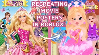🎬 RECREATING MOVIE POSTERS IN ROYALE HIGH!