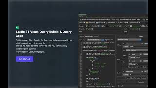 Faster MongoDB queries with Studio 3T Visual Query Builder and Query Code
