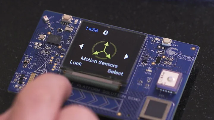 PSoC 6 BLE Wearables Demo