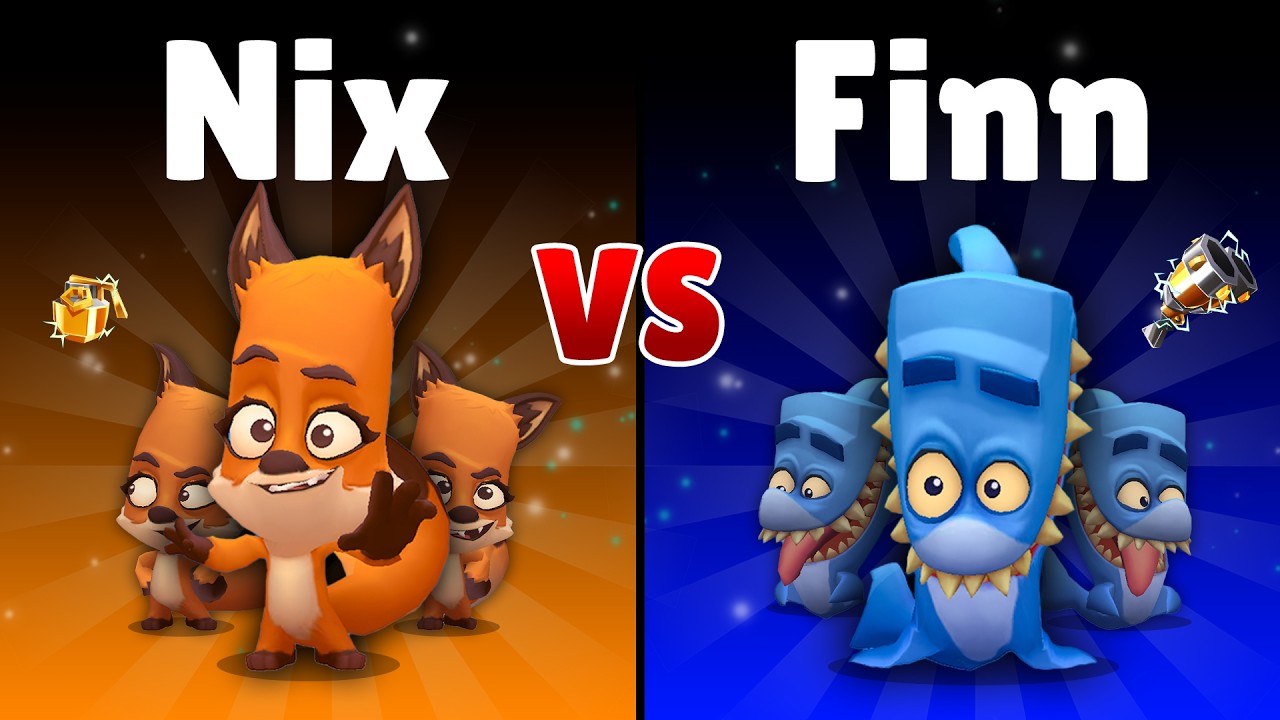 ULTIMATIVE Nix VS Finn Challenge ⚔️ Zooba deutsch