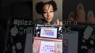 pizza tower on a modded 3DS #modded3ds #nintendo #aynthor #nintendods #switch2 #handheldconsole