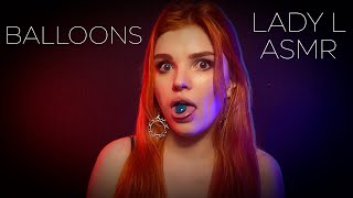 ASMR WITH COLORED BALLS | LADY L ASMR