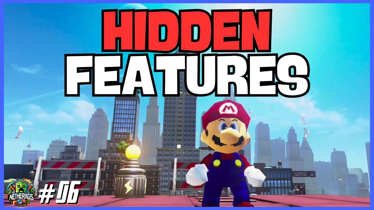 Top Mario Odyssey Hidden Features Netherags Tutorial 6 YouTube