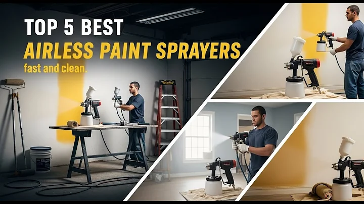 TOP 5 Best Airless Paint Sprayers 2025 | We Tested the Best Paint Sprayers