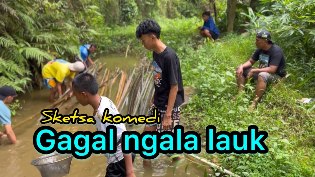 Sketsa komedi || Gagal ngala lauk