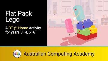 Flat Pack Lego - DT @ Home Unplugged Activity