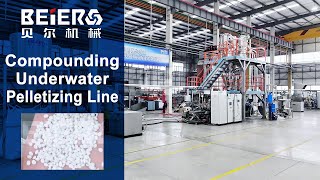 TSK65B44 Compounding and Underwater Cutting Pelletizing Line, Underwater Pelletizer Machine - BEIER
