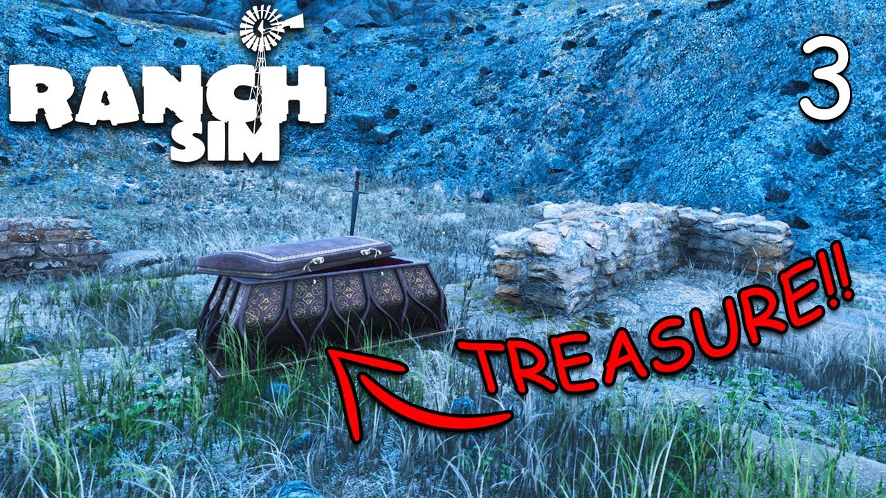 Midnight Treasure Hunt In Ranch Simulator!