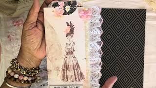 Making Beautiful Pocket Tags ; papers from @decor8yourlife