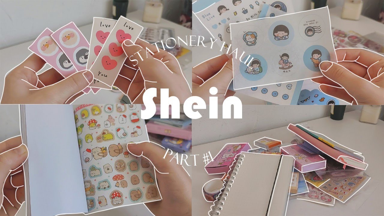 Stationery Haul Shein ep. 001 YouTube