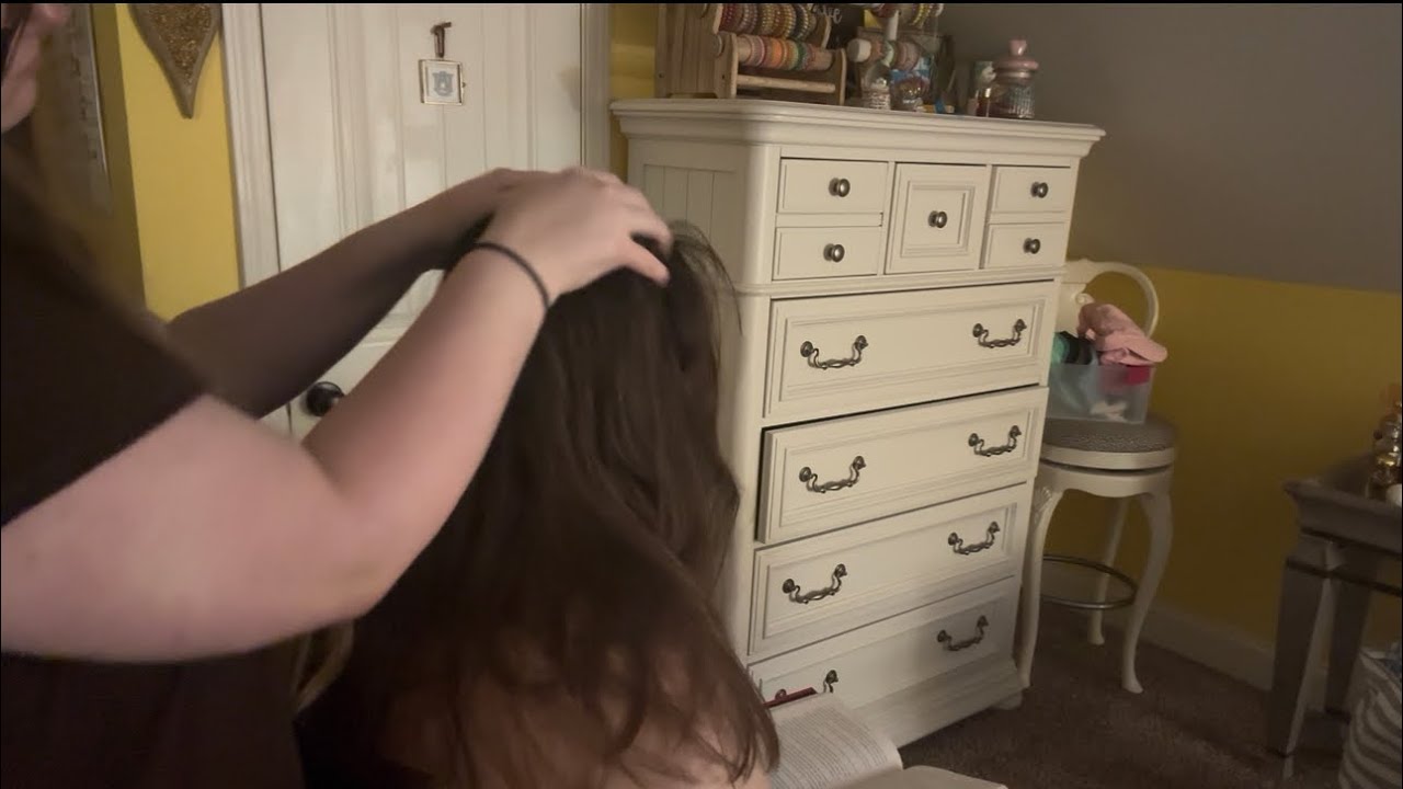 ASMR | I almost fell asleep | neck, back, and scalp attention ✨