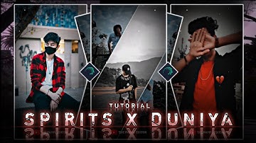 "SPIRITS X DUNIYA new style status video edit alight xml" by THE PAPPU EDITOR