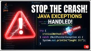STOP Your Java Code From Crashing! (Try-Catch Guide) | Gujarati