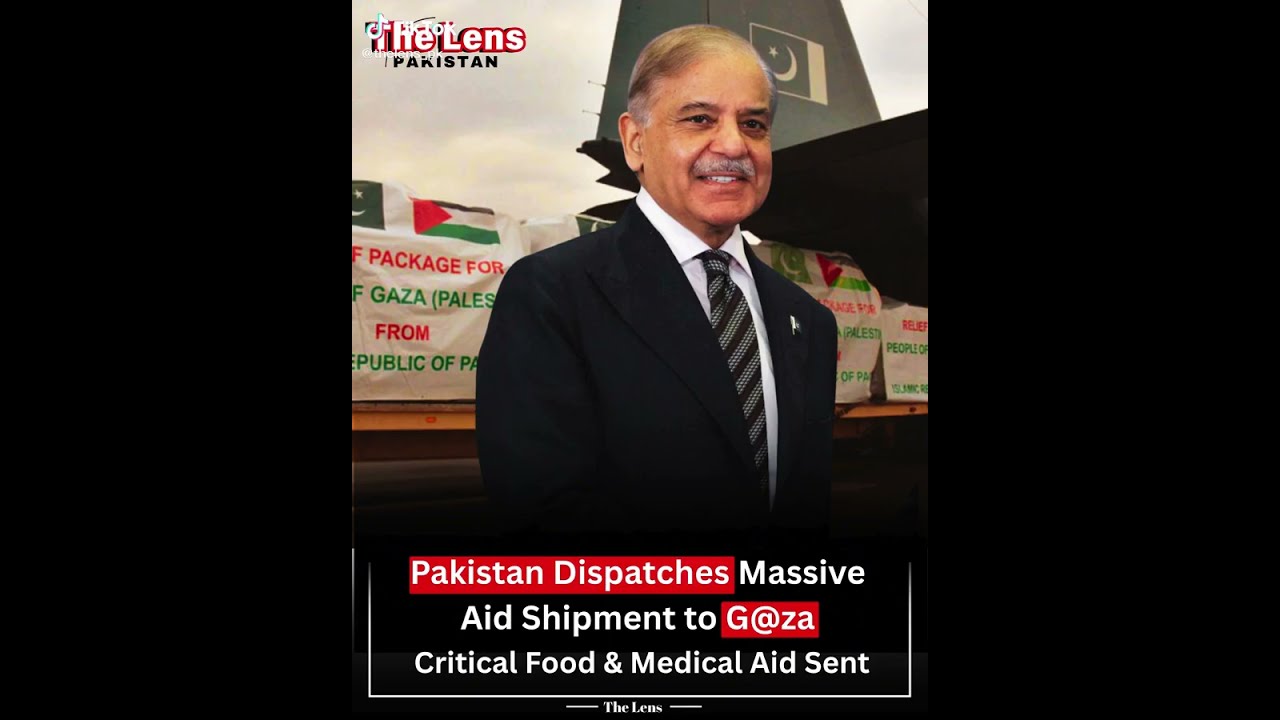 Pakistan Sends Massive Aid to Gaza | Humanitarian Support Continues