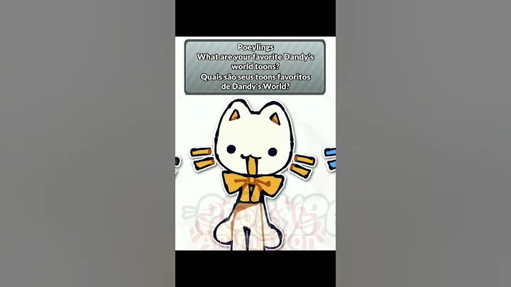 Poeylings, What's your favorite Toon? ft. @PoeyPepto Dandy's World Animation #dandysworld