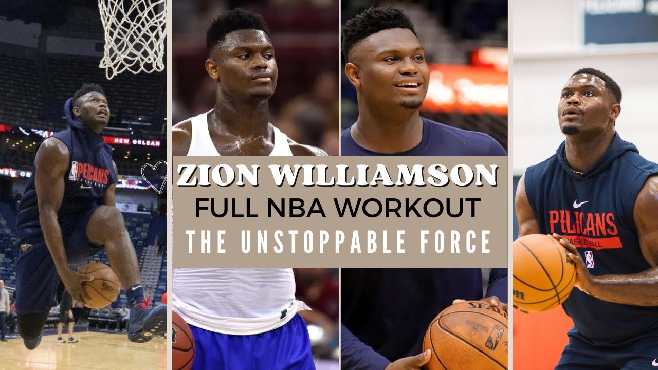 NBA return, Zion Williamson before and after pictures, workout, New Orleans  Pelicans