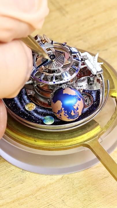 The Jacob & Co. Astronomia Maestro Worldtime Craftsmanship #shorts #craft