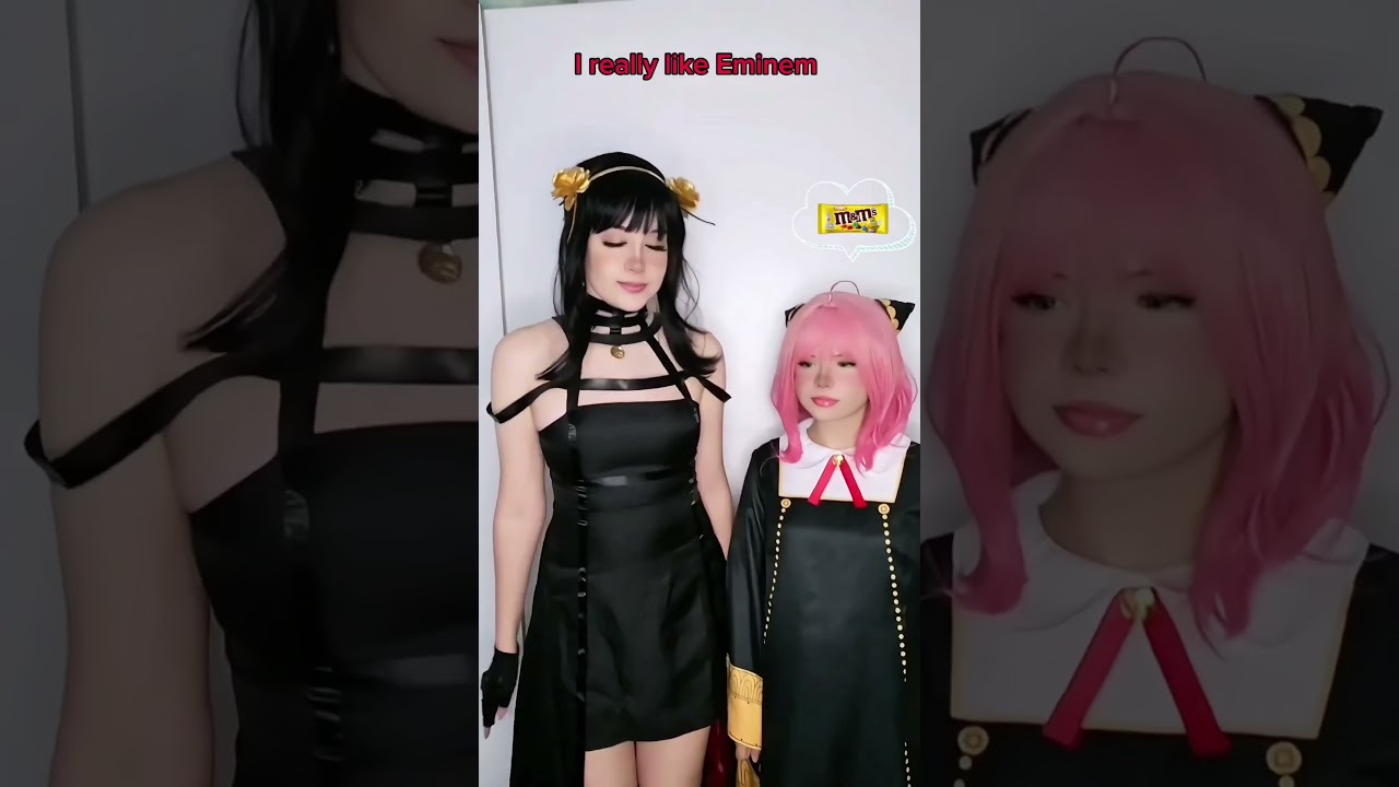 Eminem? M&M! | Anya Forger and Yor Forger (@witchera_) #cosplay | Spy x Family