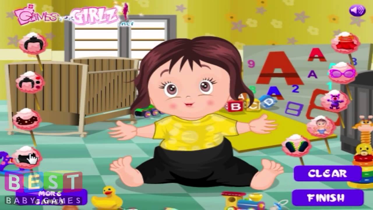 ღ Cute Baby Dress Up - Baby Games for Kids 
