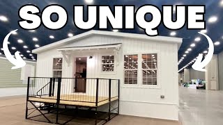 CHECK OUT this UNIQUE multi-section mobile home I FOUND! Prefab House Tour by Collier's Home World 17,841 views 2 months ago 13 minutes, 24 seconds