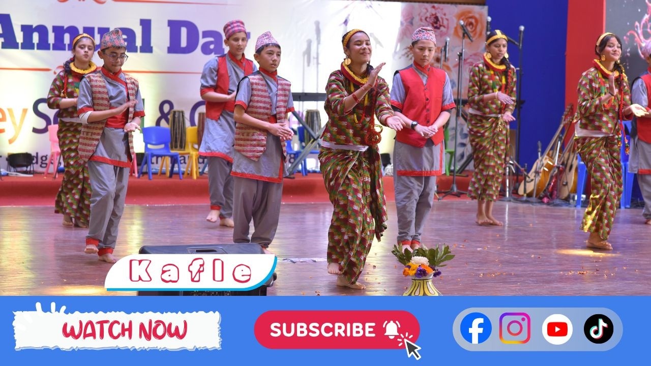Kafle | Dance Performance by Grade VII Munal | Annual Day | KVC - YouTube