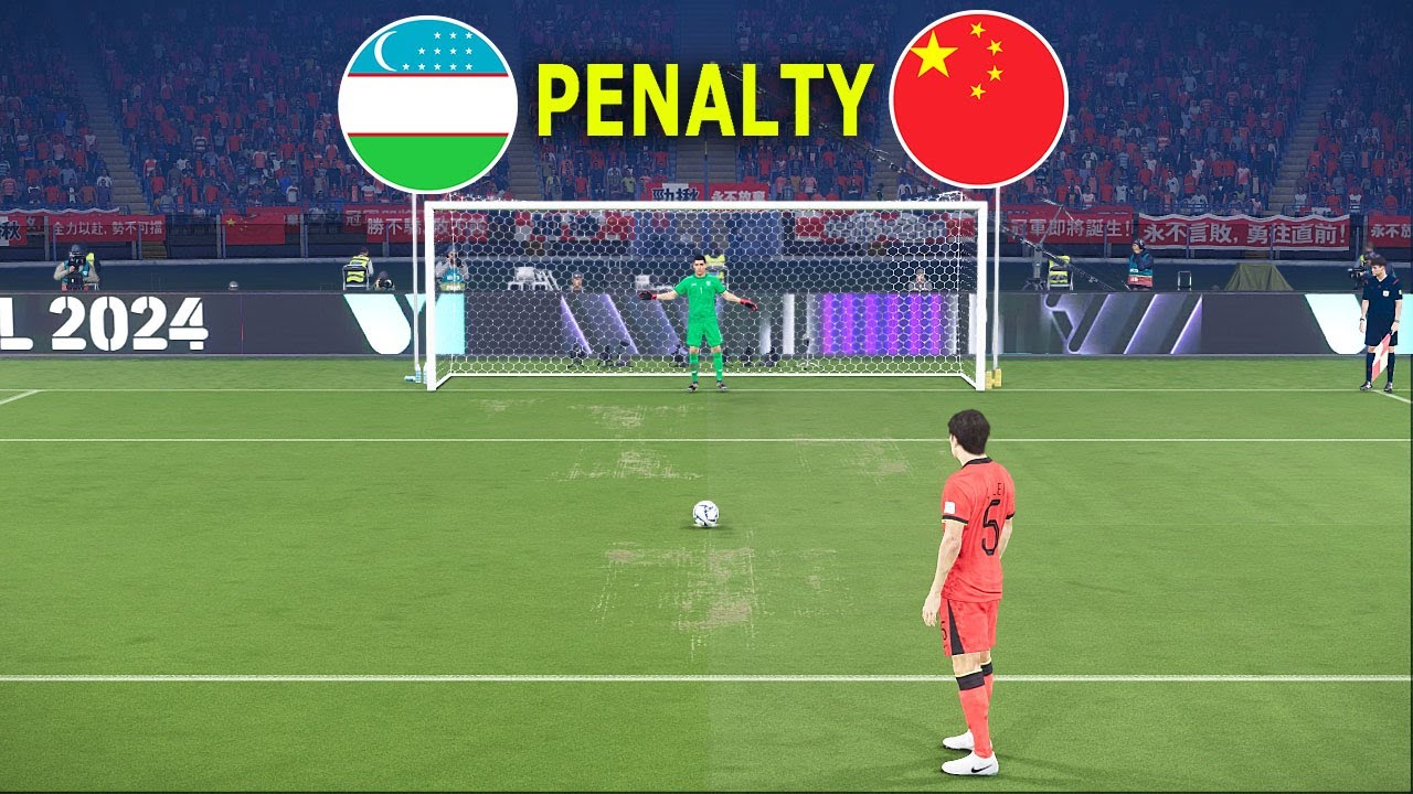 PENALTIES : UZBEKISTAN vs TRUNG QUỐC - CÚP CHÂU Á 2026 | Trận đấu trựctiếp hôm nay |eFootbal
