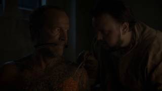 GoT S07 E02 Jorah and Sam Get it on