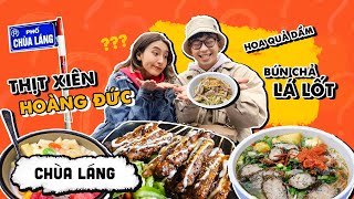 Bản đồ ăn Chùa Láng (tập 1) // Đi ăn THỊT XIÊN NƯỚNG, hoa quả dầm, bún CHẢ LÁ LỐT // #BDA