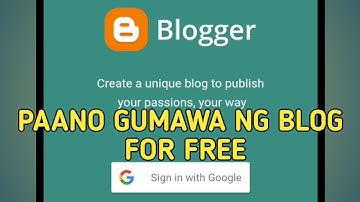Paano Gumawa ng Blog for FREE gamit ang Cellphone | Create Blogger Website for FREE | Step by Step