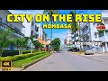 Mombasa city rising a glimpse into the citys flourishing growth 4k  60fps africa