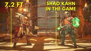 Shao Kahn Should Be This Big In MK11