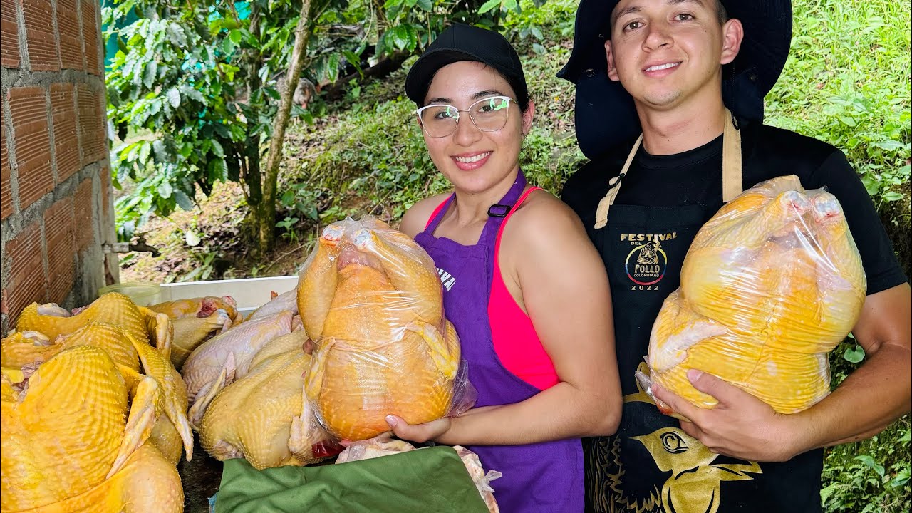 ASI CRIAMOS 40 POLLOS GIGANTES | Los Barrerita
