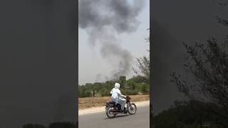 PAF jet crash in Mianwali.