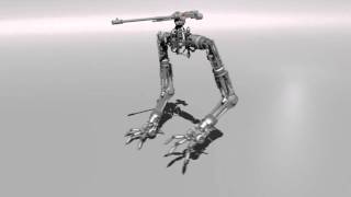 Biped Mech Walk Cycle