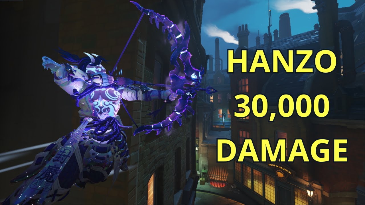 30,000 Damage Hanzo Gameplay | Overwatch 2