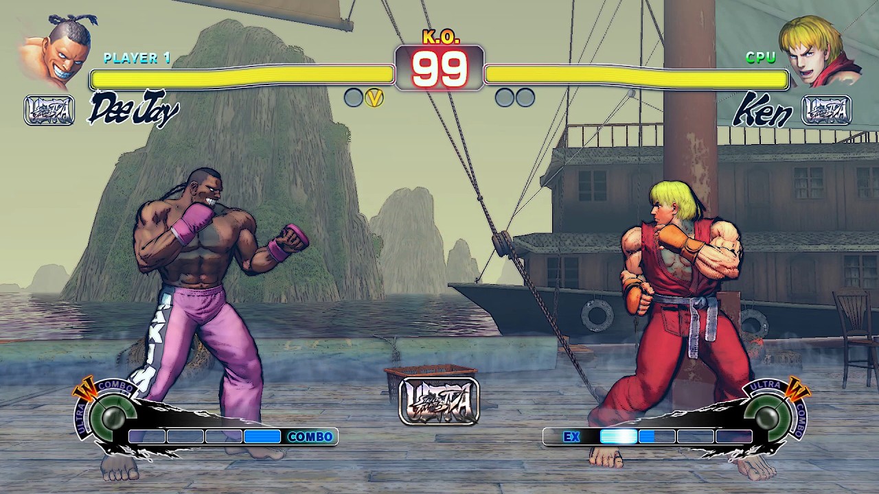DeeJay vs Ken (Hardest) Street Fighter 4. | Epic Battle - YouTube
