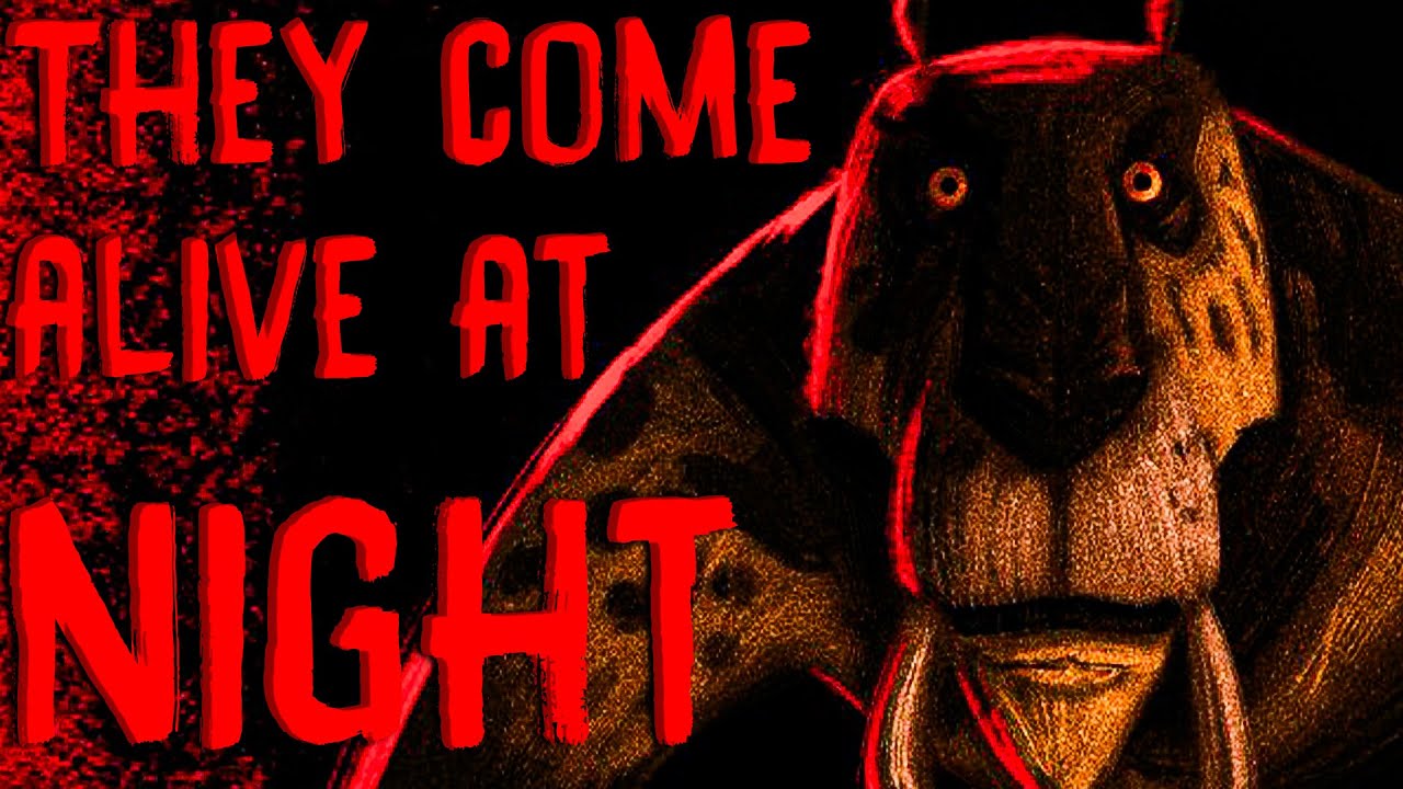 A Sabertooth is hunting you inside the Haunted Museum | Night of the Extinct