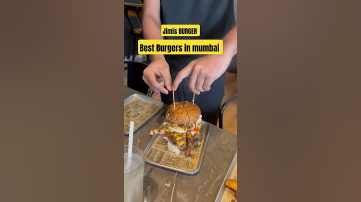 JIMI'S BURGER BEST BURGER IN MUMBAI #viral #trending #shorts