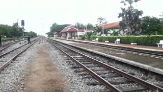 [HD] HID.4511 Express.951 Eastern and Oriental Express Passing Prachaup Station