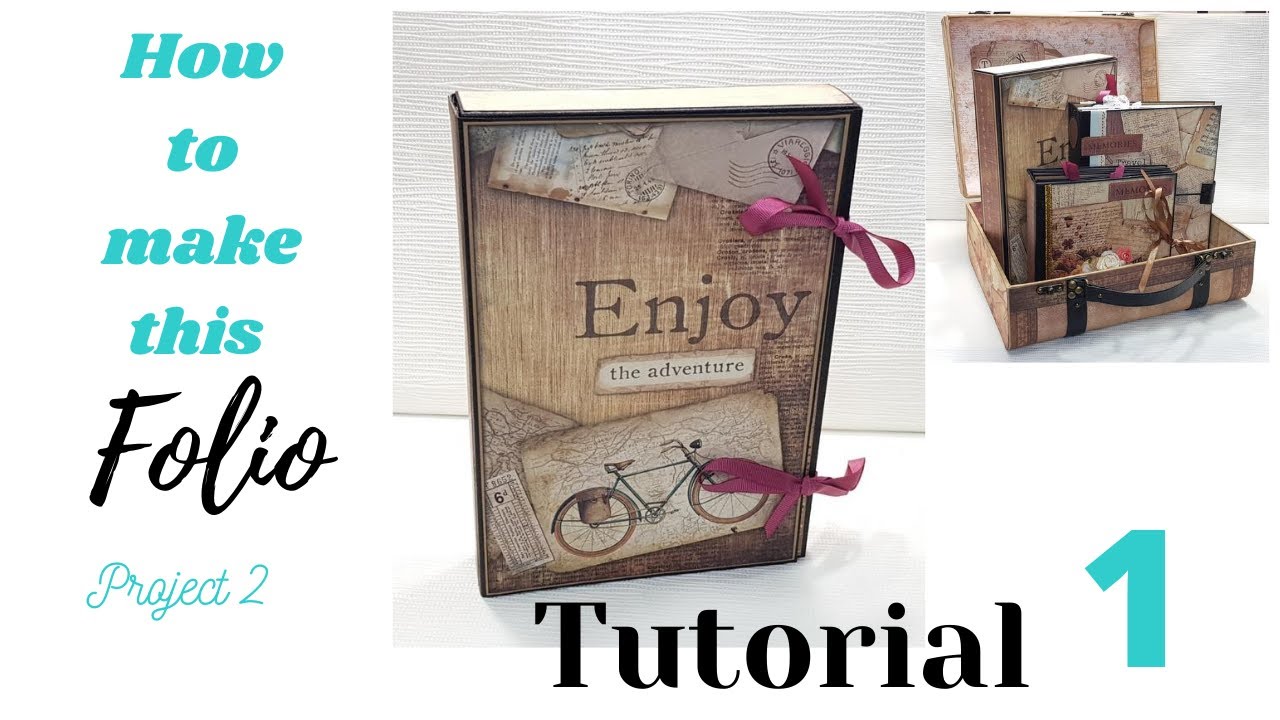 Tutorial 1/6 Traveling 4 in 1 project FOLIO  using Ciao Bella papers