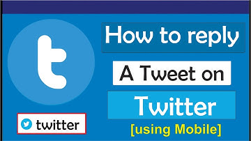 How to reply a tweet on twitter using mobile/how to reply to someone on twitter