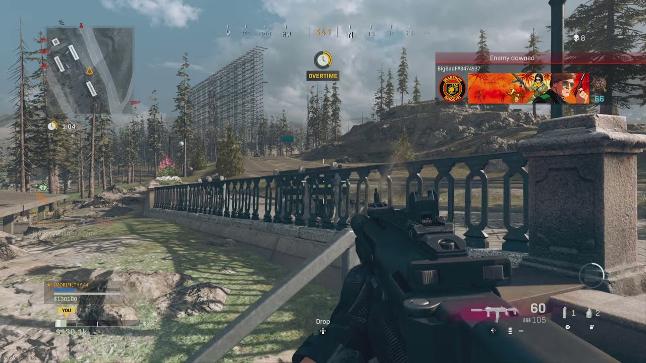 Call of Duty: Modern Warfare C58 and MP7 loadout