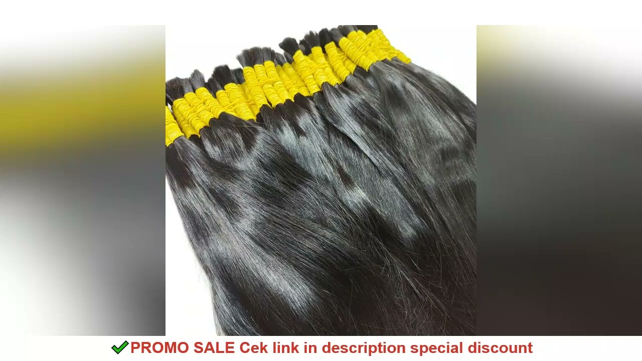 Wholesale Human Hair For Braiding Straight Indian Hair Vendor Virgin Bundles No weft Natural Hair Bu